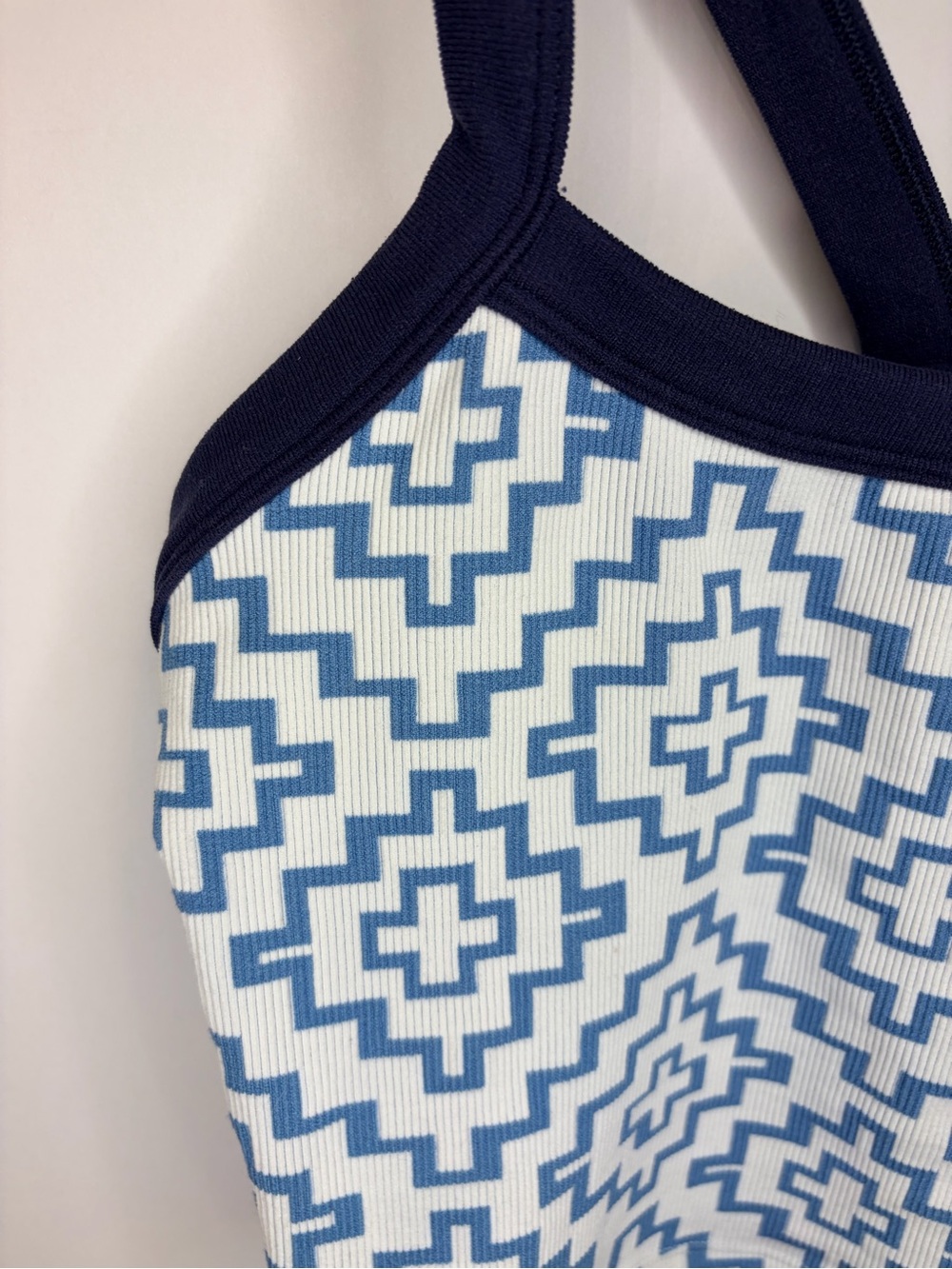 *NWT* Free People FP Movement All Clear Jacquard Cami in Blue Crush Combo, XL - Picture 11 of 16